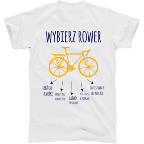 Koszulka Rowerowa Wybierz Rower