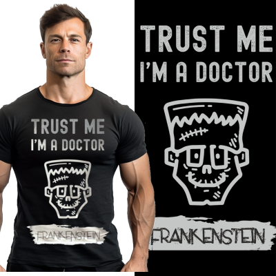 Koszulka dla Lekarza Doctor Frankenstein